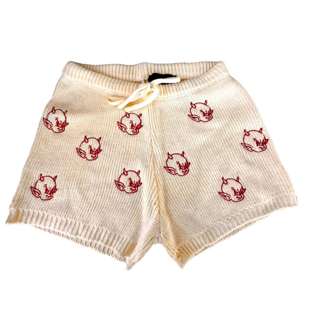 Hell's kitchen Wool Knit Shorts by Spirit Jersey New in Bag Oversized XS